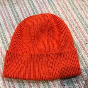 Old Navy Bold Orange Knit Hat. Worn twice